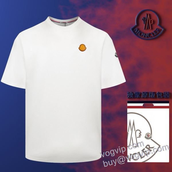 ムダな装飾を排したデザイン ブランドコピー モンクレール MONCLER 2025お得格安 半袖Tシャツ 3色可選