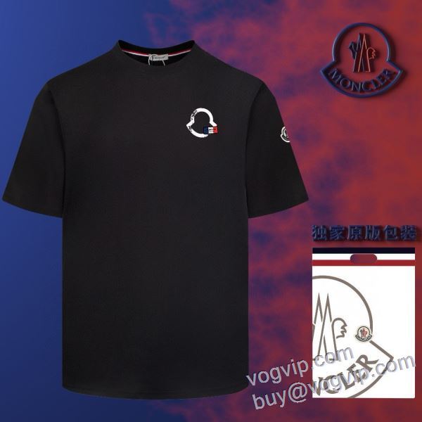 2025お得格安 スーパーコピー モンクレール MONCLER 半袖Tシャツ 3色可選 売れ筋のいい