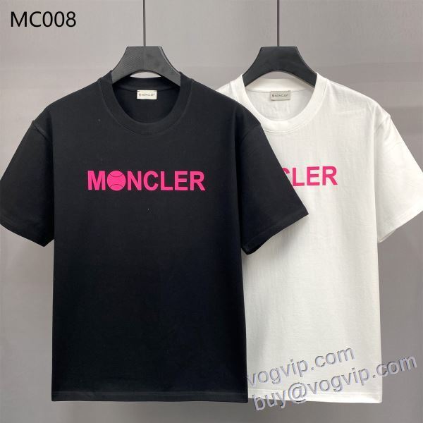 2025お買い得品質保証 モンクレール コピーブランド 半袖Tシャツ 2色可選 オリジナル