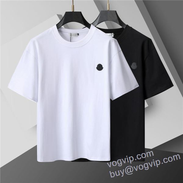 今一番HOTな新品 モンクレール コピー 商品 販売 2025高品質 半袖Tシャツ 2色可選