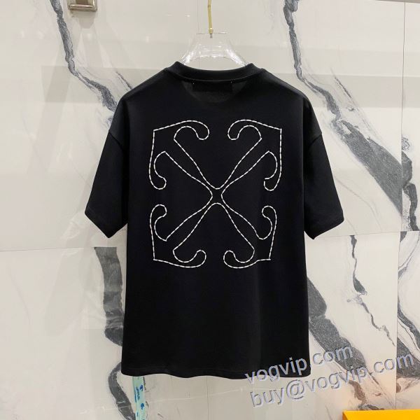 オフホワイト ブランドコピー 2025 半袖Tシャツ 4色可選 希少価値大！