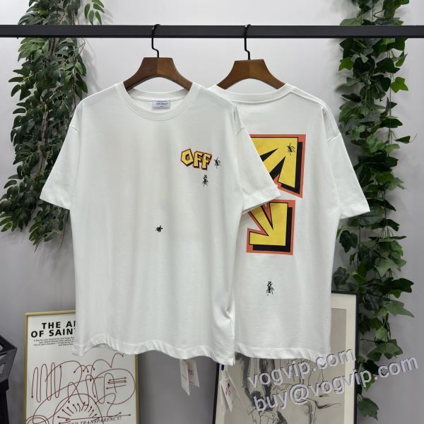 耐久性のある オフホワイト OFF-WHITE コピーブランド 2025お得セール 半袖Tシャツ