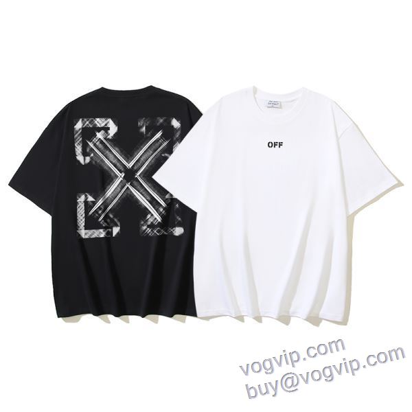 2025新作到着!! オフホワイト コピー ブランド 半袖Tシャツ 2色可選 一番人気の新作はこれ