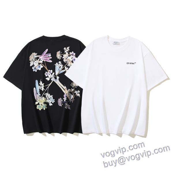 業界高品質スーパーコピー 利便性に優れ オフホワイト OFF-WHITE 半袖Tシャツ 2色可選 2025品質保証高品質