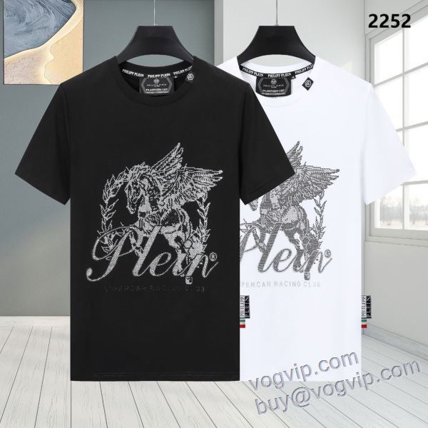 2025お得本物保証 フィリッププレイン PHILIPP PLEIN コピー 半袖Tシャツ 2色可選 もっとも高い人気を誇る