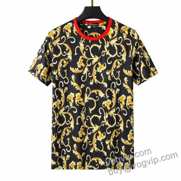 半袖Tシャツ ヴェルサーチ VERSACE 2025お得格安 ブランドコピー お洒落自在