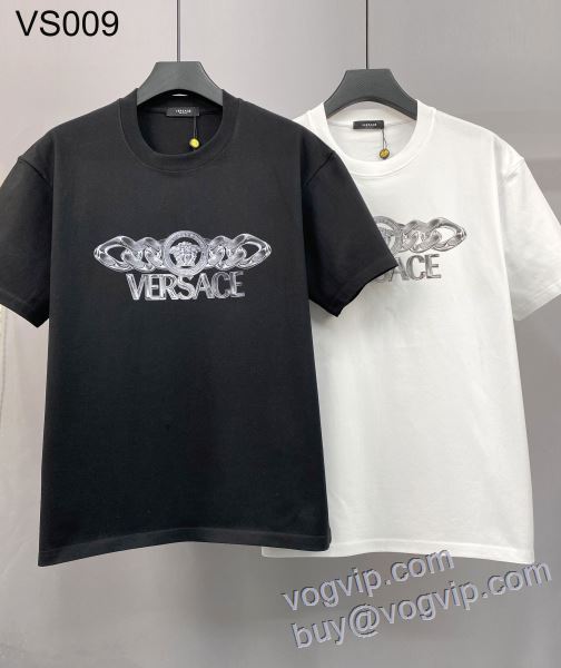 半袖Tシャツ ヴェルサーチ スーパーコピー 2025高級品 通販 2色可選 【激安】