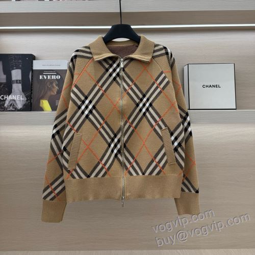 ニットセーター ジャケット、上着 2025秋冬新作 バーバリー BURBERRYスーパーコピー NWTBU020 レディース 2色可選