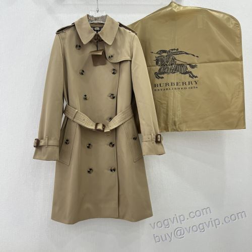 バーバリー BURBERRYブランド 偽物 通販 NWTBU038 2025爆買い人気 レディース トレンチコート ロングコート ジャケット、上着