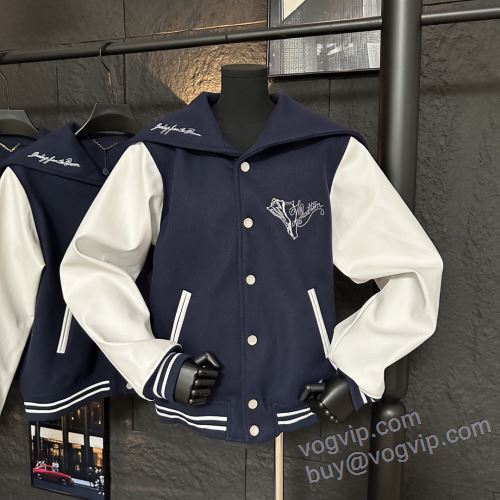 ルイ ヴィトン LOUIS VUITTON偽物ブランド NWTLV074 2025超人気新品 レディース 野球ウェア コート ジャケット、上着 2色可選