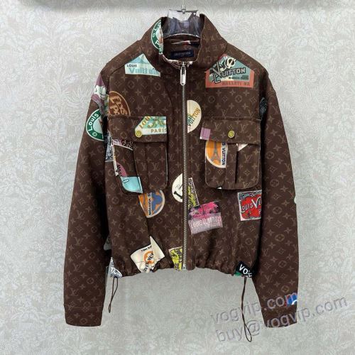 LOUIS VUITTONスーパーコピー 2025超人気新品 ルイ ヴィトン NWTLV075 レディース コート ジャケット、上着