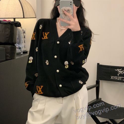 ルイ ヴィトン LOUIS VUITTON NWTLV084 レディース セーター ジャケット、上着 3色可選 スーパーコピー 優良サイト 2025お気に入り