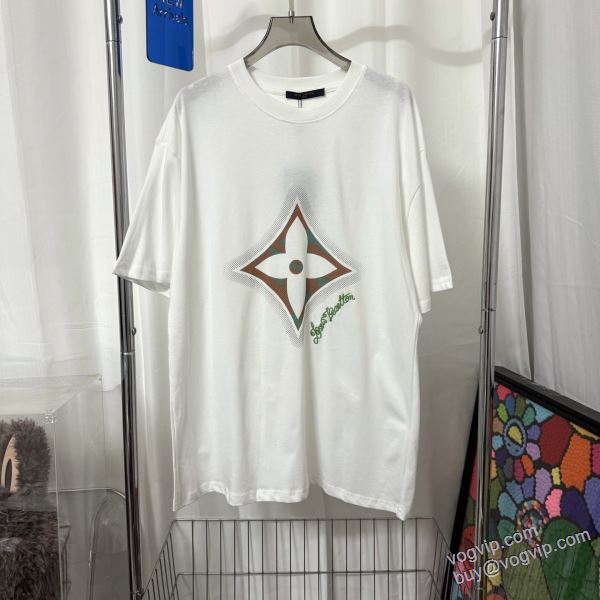 2025爆買い新作登場 ルイ ヴィトン ブランドコピー NZLVNXZ001 半袖Tシャツ 【激安】