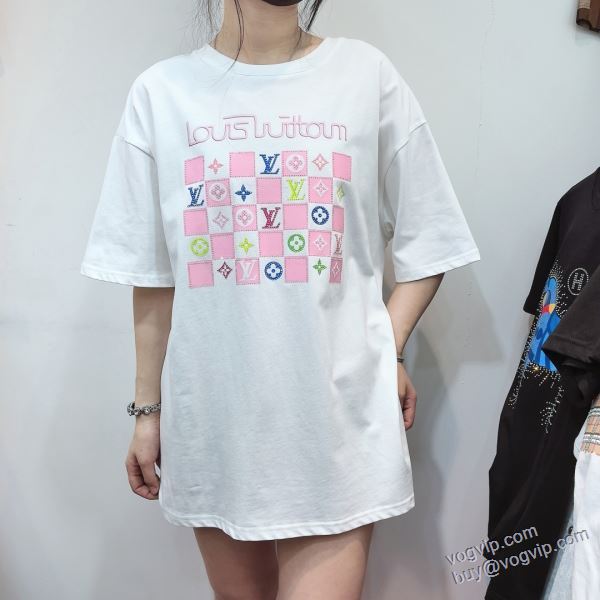 最旬アイテム ルイ ヴィトン ブランドスーパーコピー 2025春夏季超人気 NZLVNXZ010 半袖Tシャツ