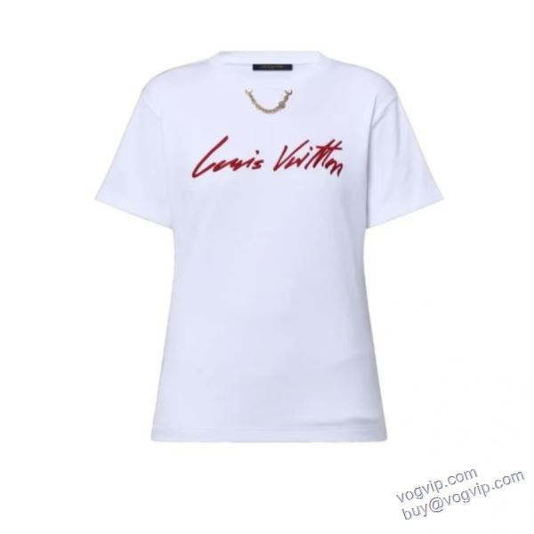 2025最新入荷 ルイ ヴィトン NZLVNXZ015 半袖Tシャツ LOUIS VUITTONコピー ブランド ★安心★追跡付