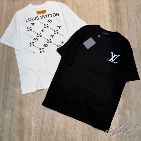 2025激安大特価安い ルイ ヴィトン スーパーコピー NZLVNXZ033 半袖Tシャツ 2色可選 絶大な人気を誇る