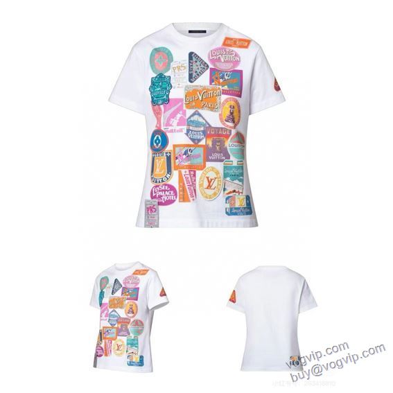 売れ筋のいい ルイ ヴィトン LOUIS VUITTONスーパーコピー 激安 NZLVNXZ070 2025春夏 半袖Tシャツ