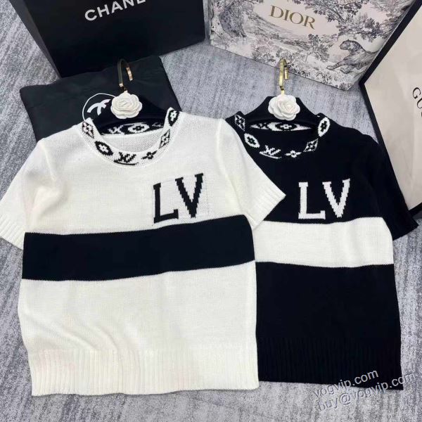 2025最新入荷 ルイ ヴィトン LOUIS VUITTONスーパーコピー 超目玉 NZLVNXZ073 半袖Tシャツ 2色可選