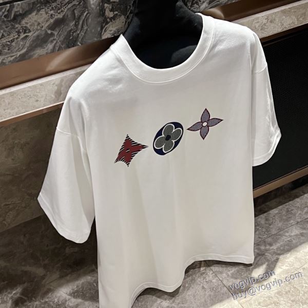超激得品質保証 ルイ ヴィトン ブランド 偽物 通販 NZLVNXZ080 半袖Tシャツ 2025年モデル入荷