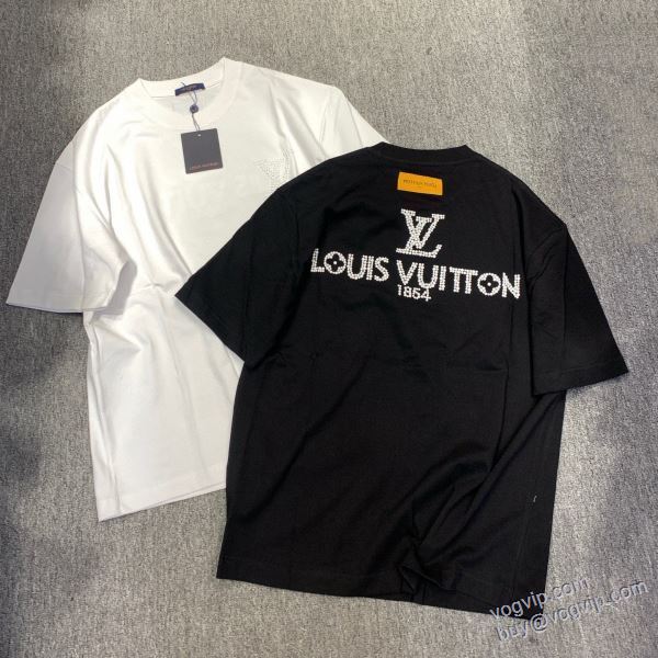 ルイ ヴィトン コピーブランド NZLVNXZ082 2025HOT新作登場 半袖Tシャツ 2色可選 変わらない人気を誇る