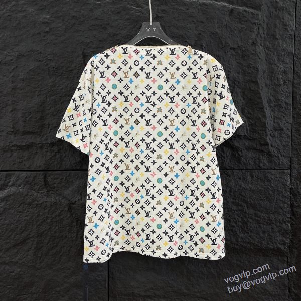 2025お買い得高品質 ルイ ヴィトン LOUIS VUITTONスーパーコピー NZLVNXZ088 半袖Tシャツ 大人の個性を