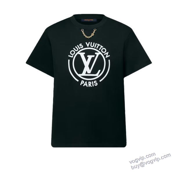 2025爆買い定番人気 ルイ ヴィトン LOUIS VUITTONコピー モデル大絶賛? NZLVNXZ089 半袖Tシャツ 2色可選