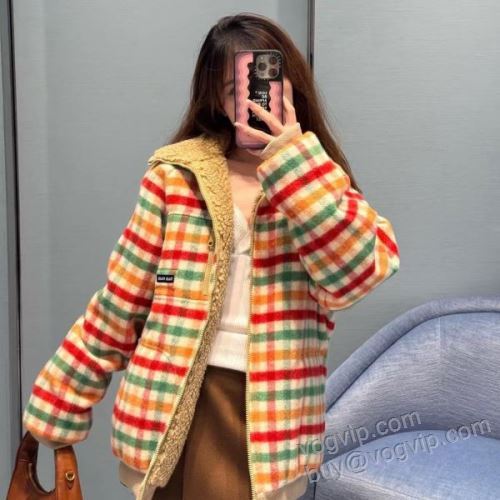 2025最新入荷 ミュウミュウ MIUMIUブランドコピー NWTMIU081 レディース ウールコート ジャケット、上着