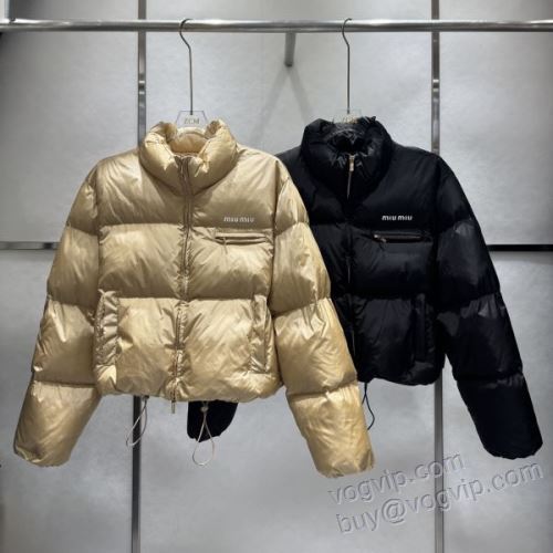 MIUMIUスーパーコピー NWTMIU101 2025 ミュウミュウ レディース ダウンジャケット 2色可選