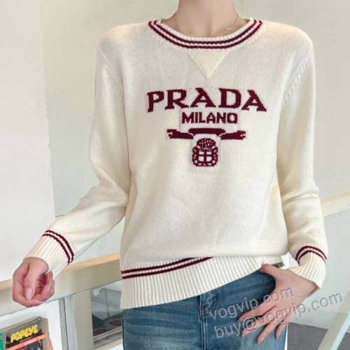 プラダ PRADAブランド 偽物 通販 NWTPR038 2025定番人気 レディース セーター ジャケット、上着 3色可選