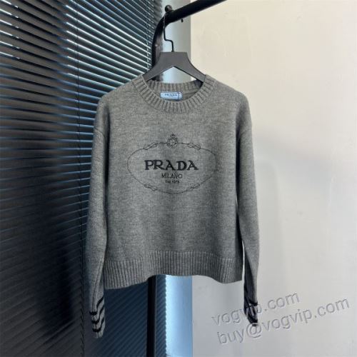 レディース セーター 2025定番人気 プラダ PRADAスーパーコピー 激安 NWTPR039 ジャケット、上着