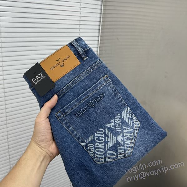 アルマーニ ARMANIスーパーコピー NZKAR108 2025最安値高品質 ジーンズ デニムパンツ