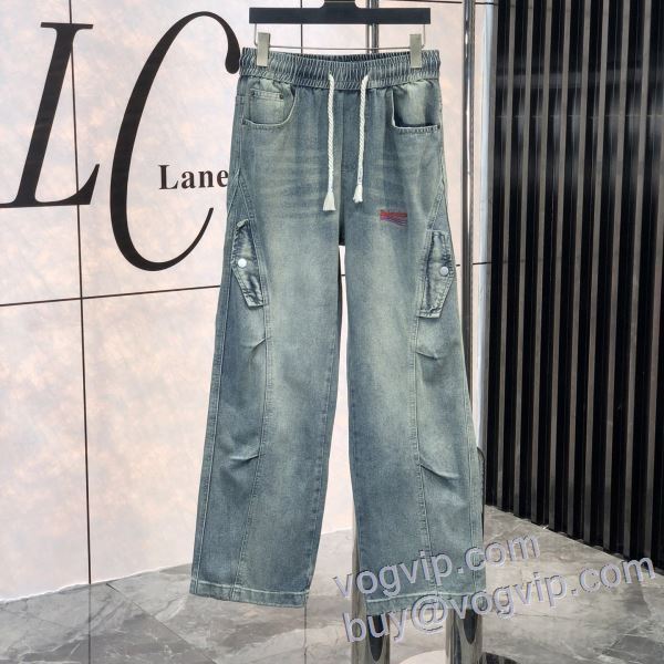 大人の個性を バレンシアガ BALENCIAGAブランドコピー ジーンズ 2025爆買い低価
