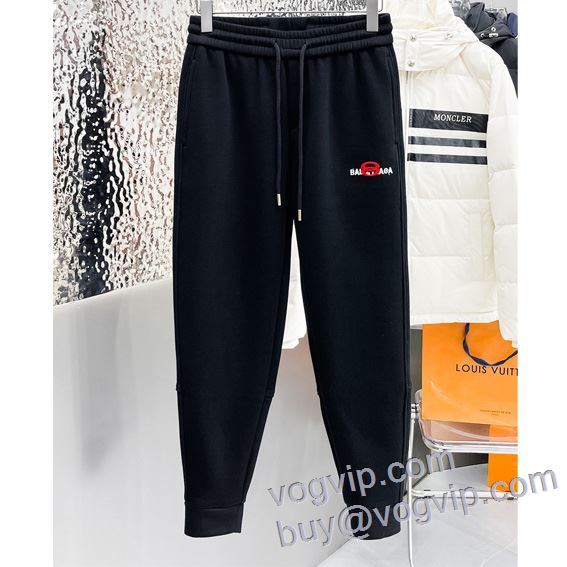 最安値！ バレンシアガ BALENCIAGA スエットパンツ チノパン 2色可選 ブランドスーパーコピー 2025春夏季超人気