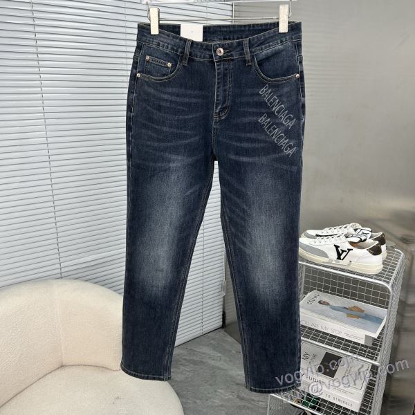 2025最安値高品質 バレンシアガブランドコピー NZKBAL061 ジーンズ デニムパンツ