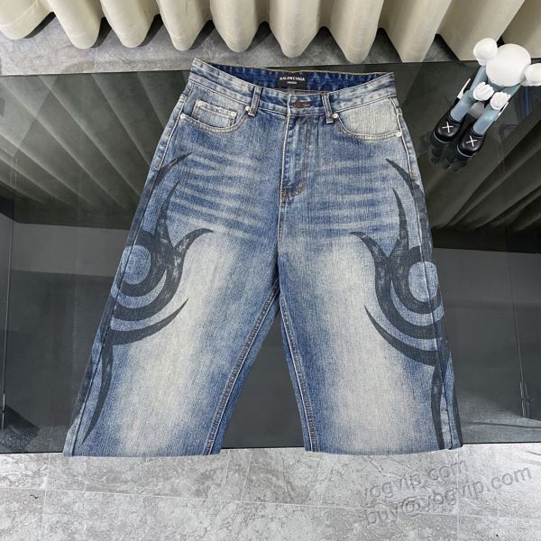 2025品質保証定番人気 バレンシアガ BALENCIAGAスーパーコピー 激安 NZKBAL077 ジーンズ デニムパンツ