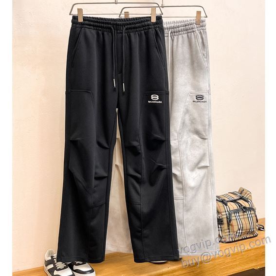 2025割引セール バレンシアガ NZKBAL095 スエットパンツ チノパン 2色可選 BALENCIAGAスーパーコピー