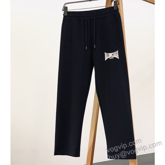 スエットパンツ チノパン 2025割引セール バレンシアガ BALENCIAGAコピー NZKBAL096 2色可選