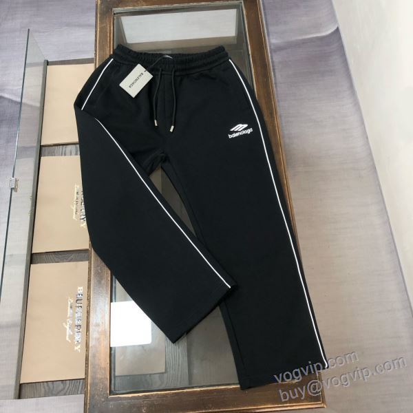 バレンシアガ BALENCIAGAブランド 偽物 通販 NZKBAL098 2025超人気新品 スエットパンツ チノパン 2色可選