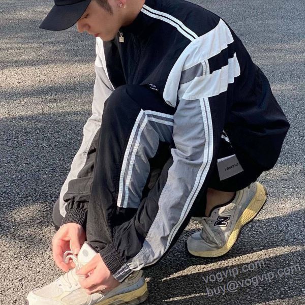 バレンシアガ BALENCIAGAブランドコピー NZKBAL124 スエットパンツ 2025年モデル入荷 チノパン 2色可選