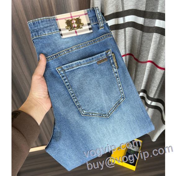 2025お得限定セール バーバリー BURBERRY偽物ブランド ジーンズ 完成度の高い逸品