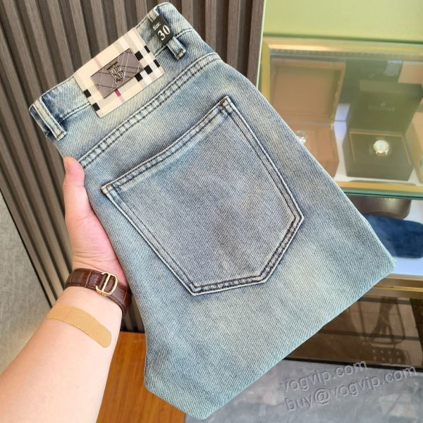 バーバリーブランドコピー NZKBU090 ジーンズ 2025爆買い定番人気 デニムパンツ