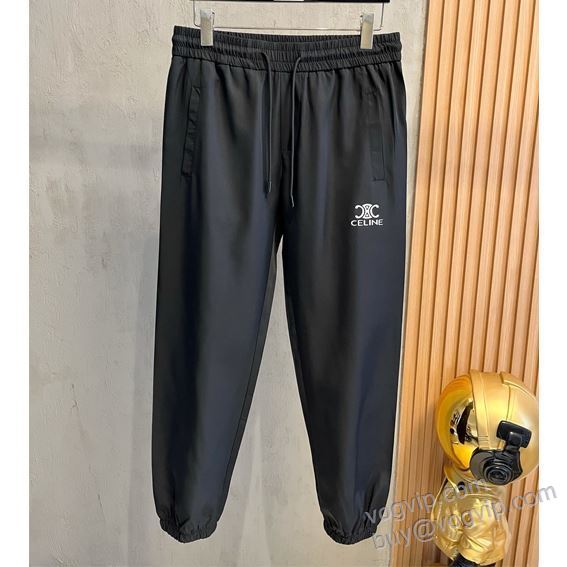 2025最安値セール セリーヌブランド 偽物 通販 NZKCEL005 スエットパンツ チノパン