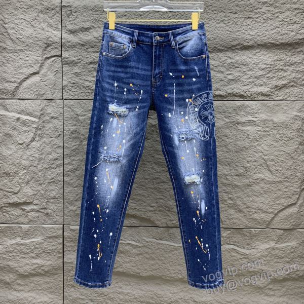 クロムハーツブランドスーパーコピー NZKCHR058 2025最新入荷 ジーンズ デニムパンツ