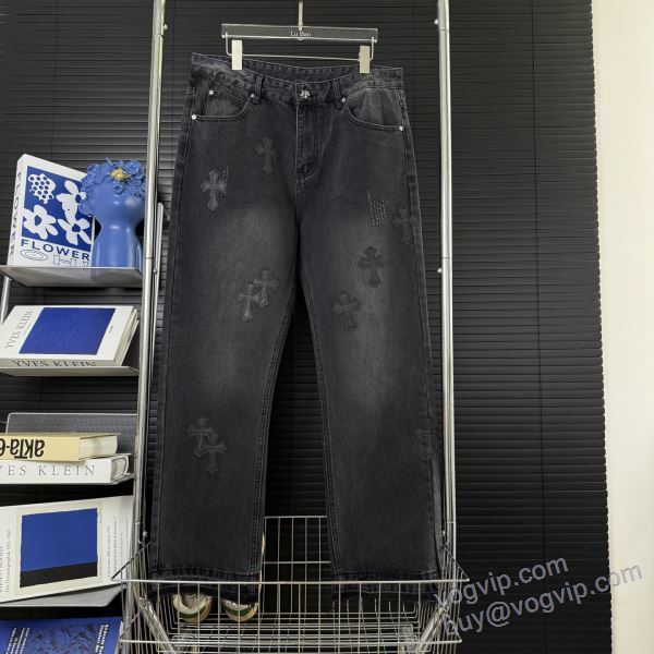 ジーンズ デニムパンツ 2025お買い得セール クロムハーツ CHROME HEARTS NZKCHR075 最高N級ブランドコピー