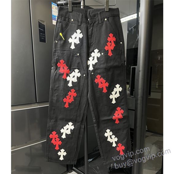 クロムハーツ CHROME HEARTS NZKCHR076 ジーンズ デニムパンツ vogブランド コピー 優良店 2025お買い得セール