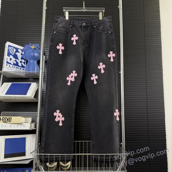 クロムハーツ CHROME HEARTS NZKCHR078 ジーンズ デニムパンツ 2025爆買い大人気 最大級ブランドコピー通販優良店