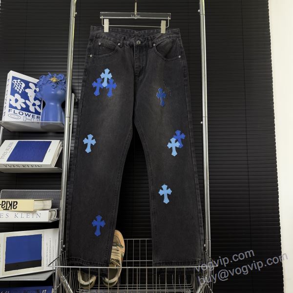 2025超激得高品質 クロムハーツブランド 偽物 通販 NZKCHR085 ジーンズ デニムパンツ