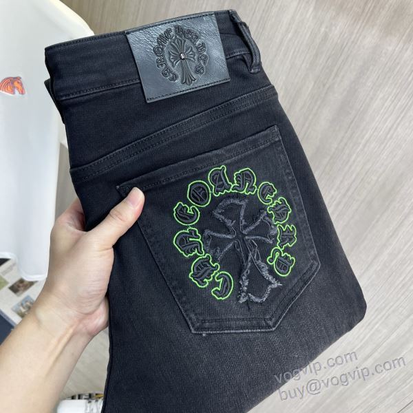 2025激安大特集 クロムハーツ CHROME HEARTSスーパーコピー 激安 NZKCHR097 ジーンズ デニムパンツ