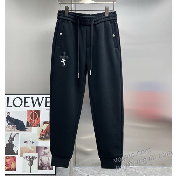 2025人気定番品質保証 クロムハーツ NZKCHR119 スエットパンツ チノパン CHROME HEARTSスーパーコピー 激安