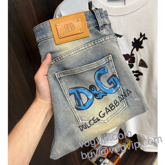 超目玉 ドルチェ＆ガッバーナ Dolce&Gabbanaブランドスーパーコピー 2025爆買い大人気 ジーンズ